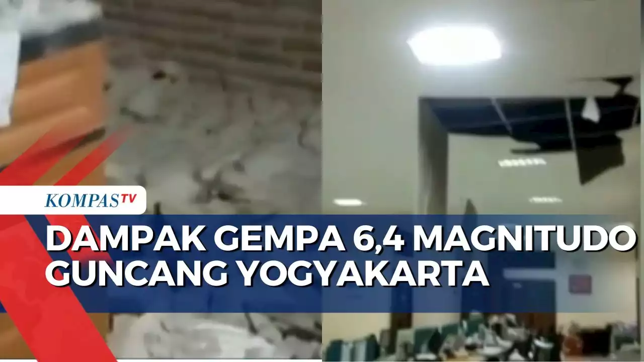 Kena Dampak Gempa Bantul, Bangunan di Purbalingga dan Pacitan Rusak!