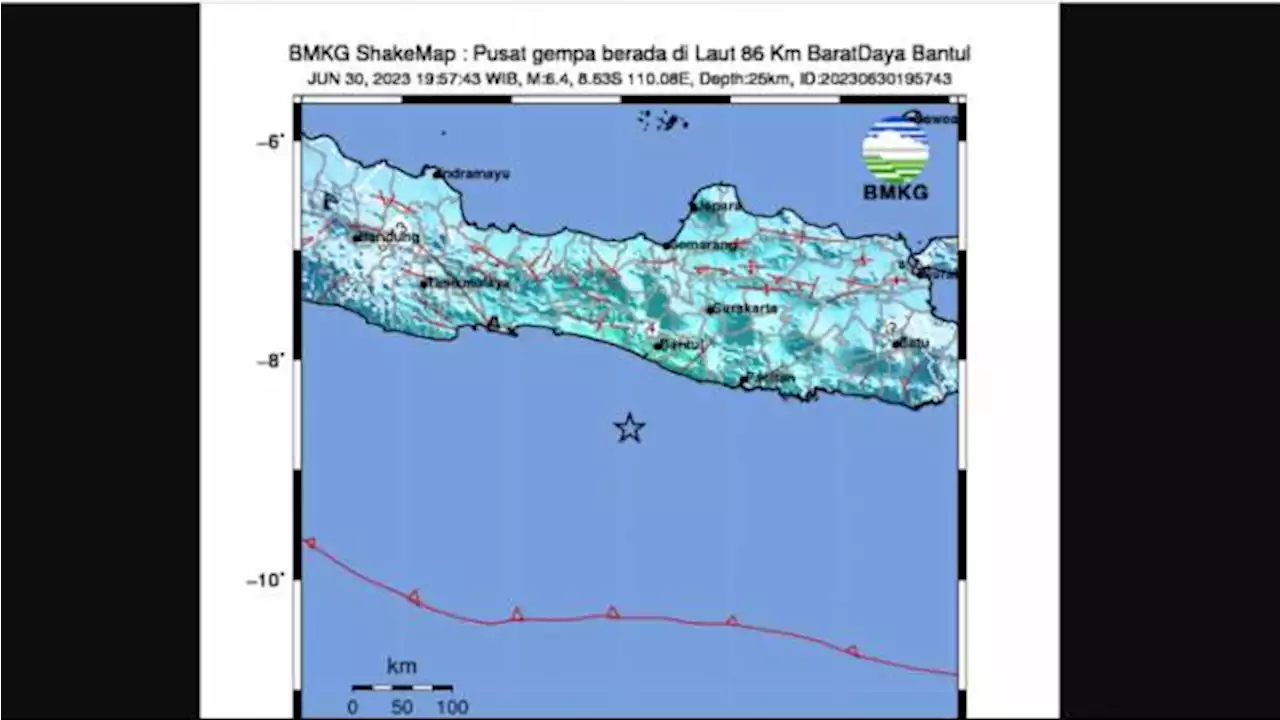 Update Gempa Bantul, BNPB: 93 Rumah di Wilayah DIY, Jateng, dan Jatim Alami Kerusakan