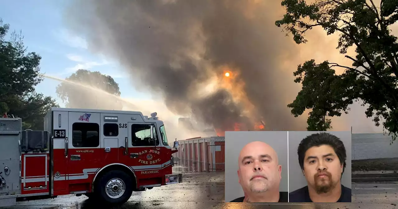 38,000 pounds of illegal fireworks seized, 2 arrested after San Jose storage unit fire