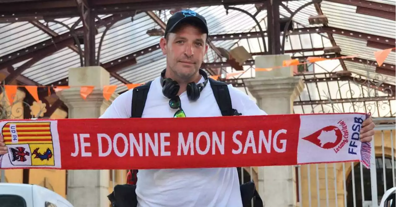 Vaucluse : 811 km du Grand Est à la Provence pour le don de sang