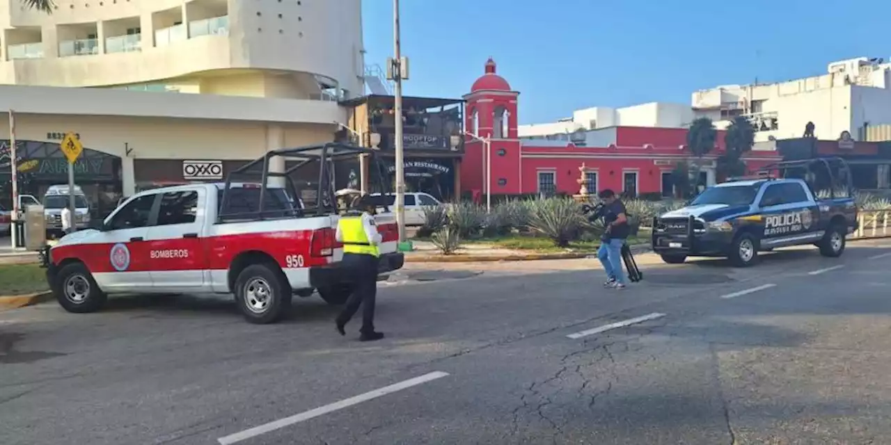 Incendio en hotel Krystal en Cancún moviliza a cuerpos de emergencia; lo contienen sin lesionados