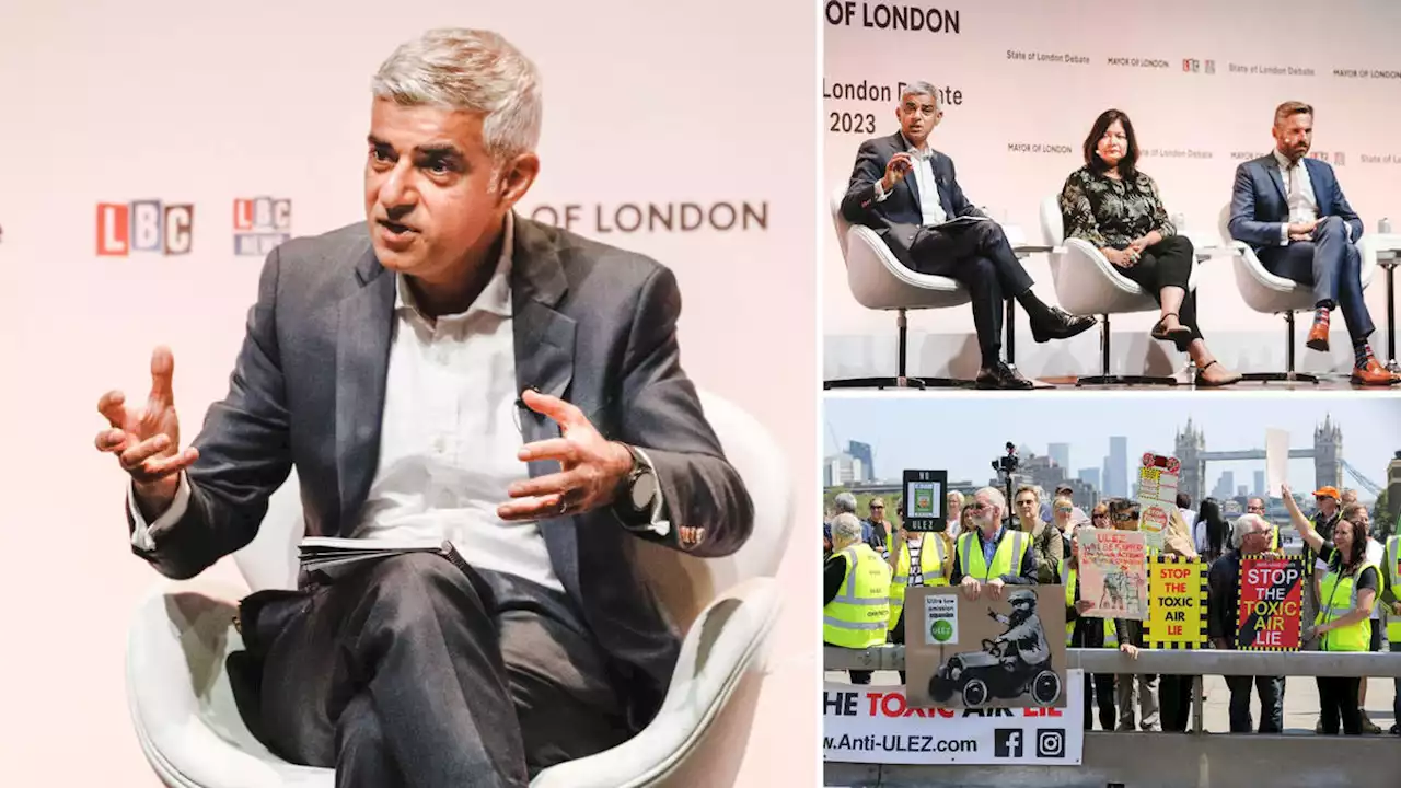 'Failure would be doing nothing': Sadiq Khan heckled and applauded as he defends controversial Ulez scheme