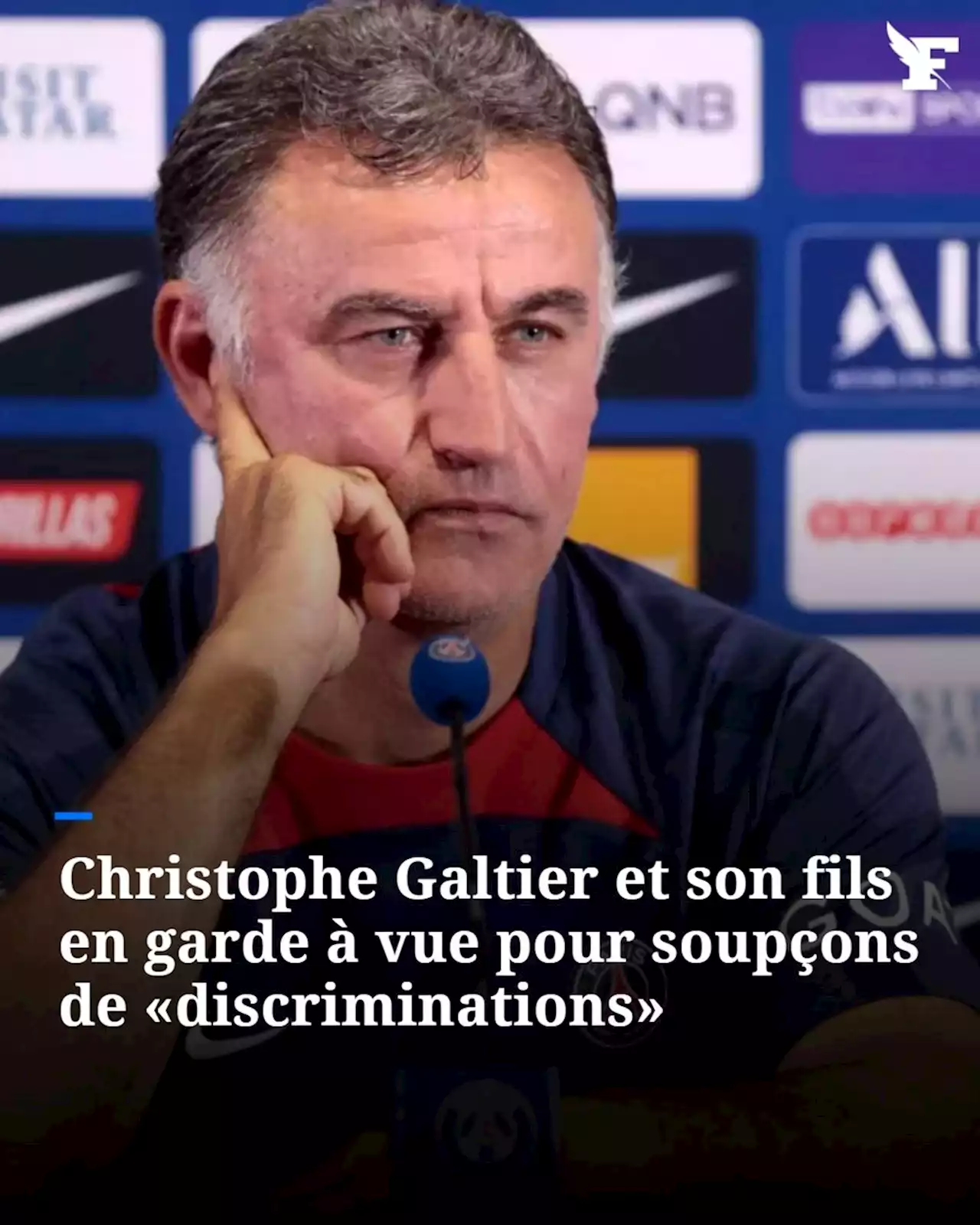 Foot : Christophe Galtier et son fils en garde à vue pour soupçons de «discriminations»