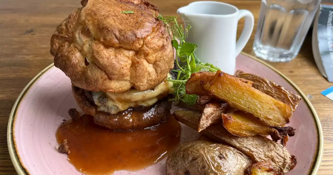 I tried the Leeds café serving Yorkshire Pudding burgers