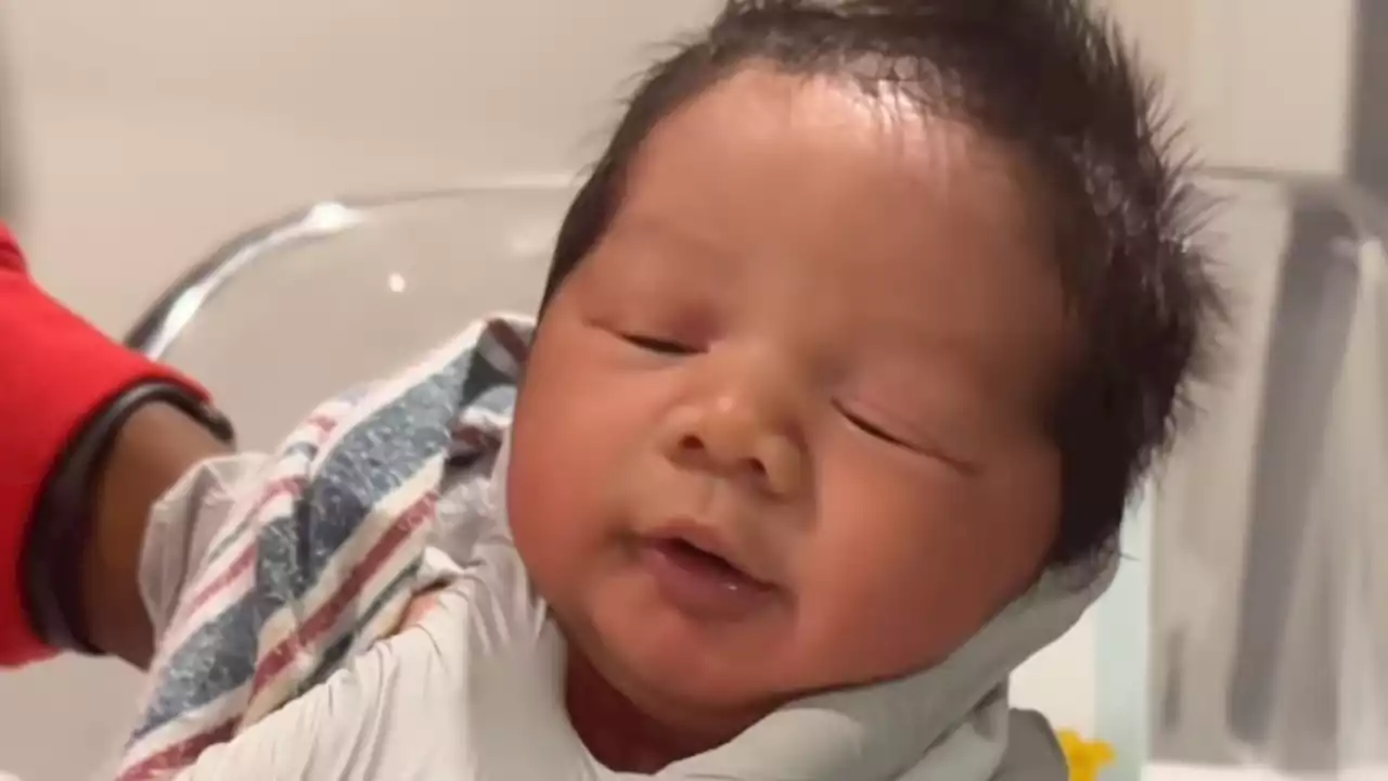 Chrissy Teigen Is Obsessed With Son Wren's Hair, Makes Hilarious '00s Pop-Punk Reference