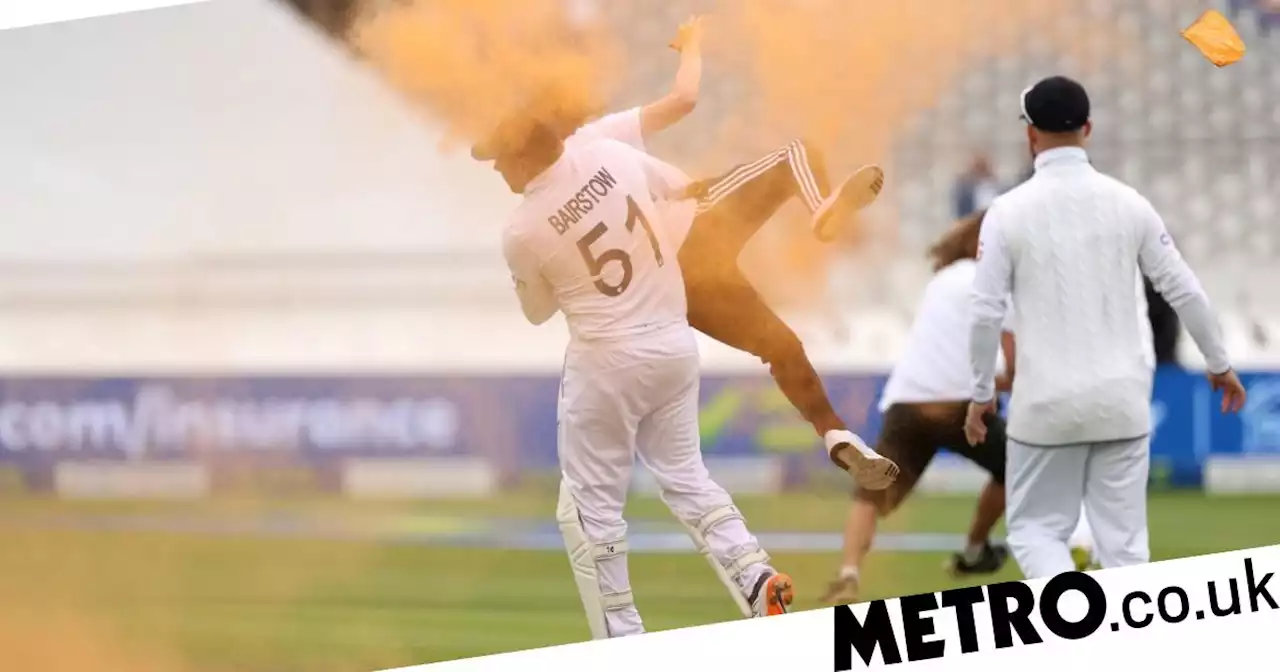 Three Just Stop Oil protesters charged for storming Lord's pitch at the Ashes