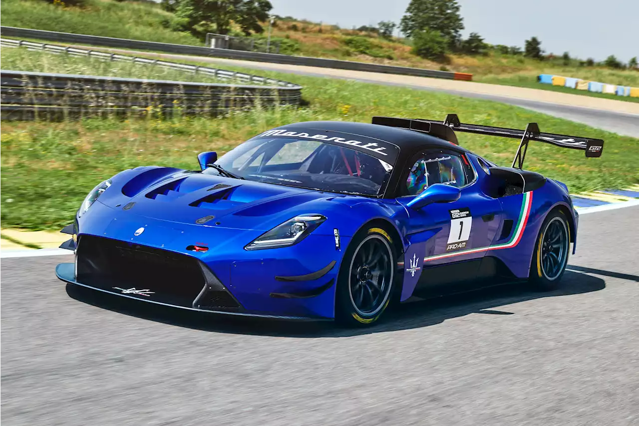 Maserati MC20-based GT2 revealed, starts racing in 2023