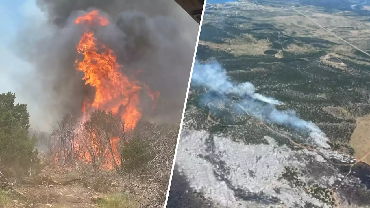 Evacuations ordered as wildfire grows to 600 acres in Palo Pinto County