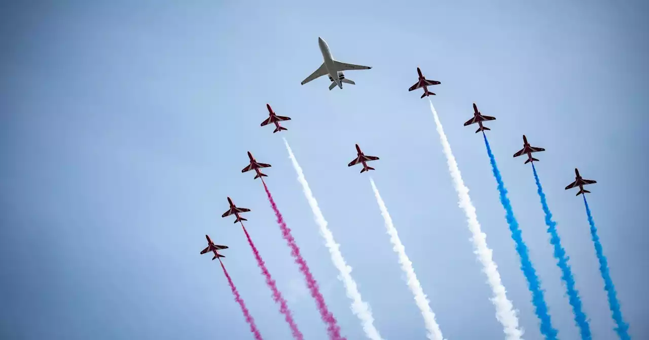 Eyes to the skies as the Red Arrows will head over Northamptonshire today