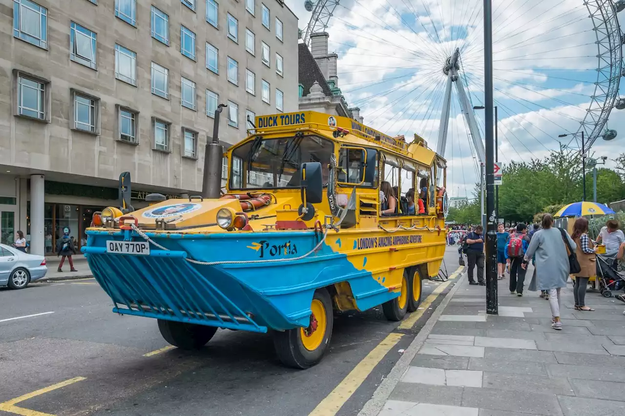 Police ferry dozens of tourists to shore after duck boat stuck on Australia’s Gold Coast