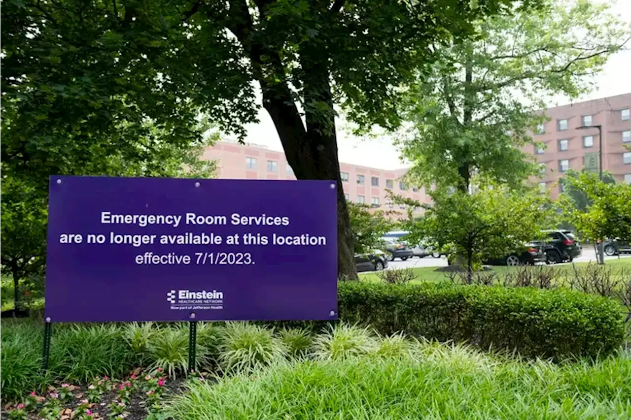 Jefferson Health is closing the emergency room at Einstein Medical Center Elkins Park