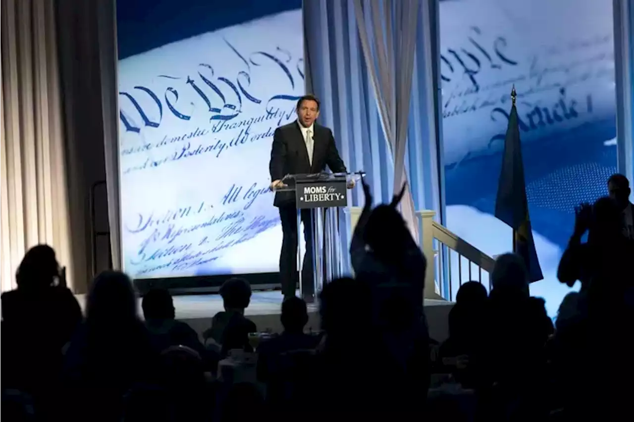 DeSantis rails against ‘woke ideology’ at the Moms of Liberty convention in Philadelphia