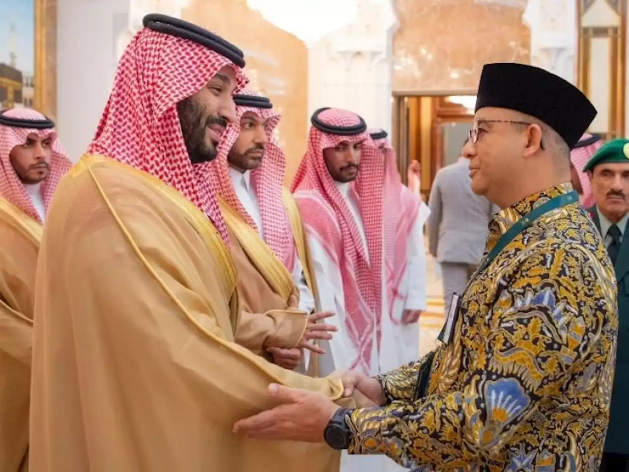 Anies Baswedan Disambut Putra Mahkota Arab Saudi Mohammed Bin Salman |Republika Online