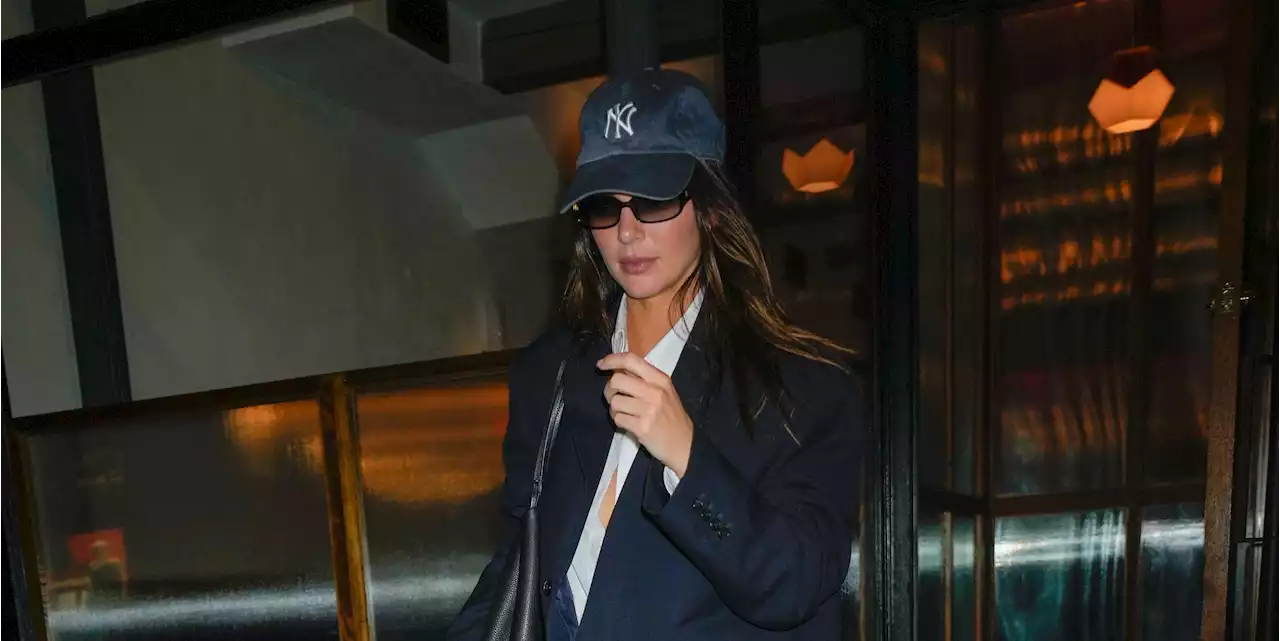 Kendall Jenner Serves Legs for Days in Oversized Blazer with No Pants in NYC