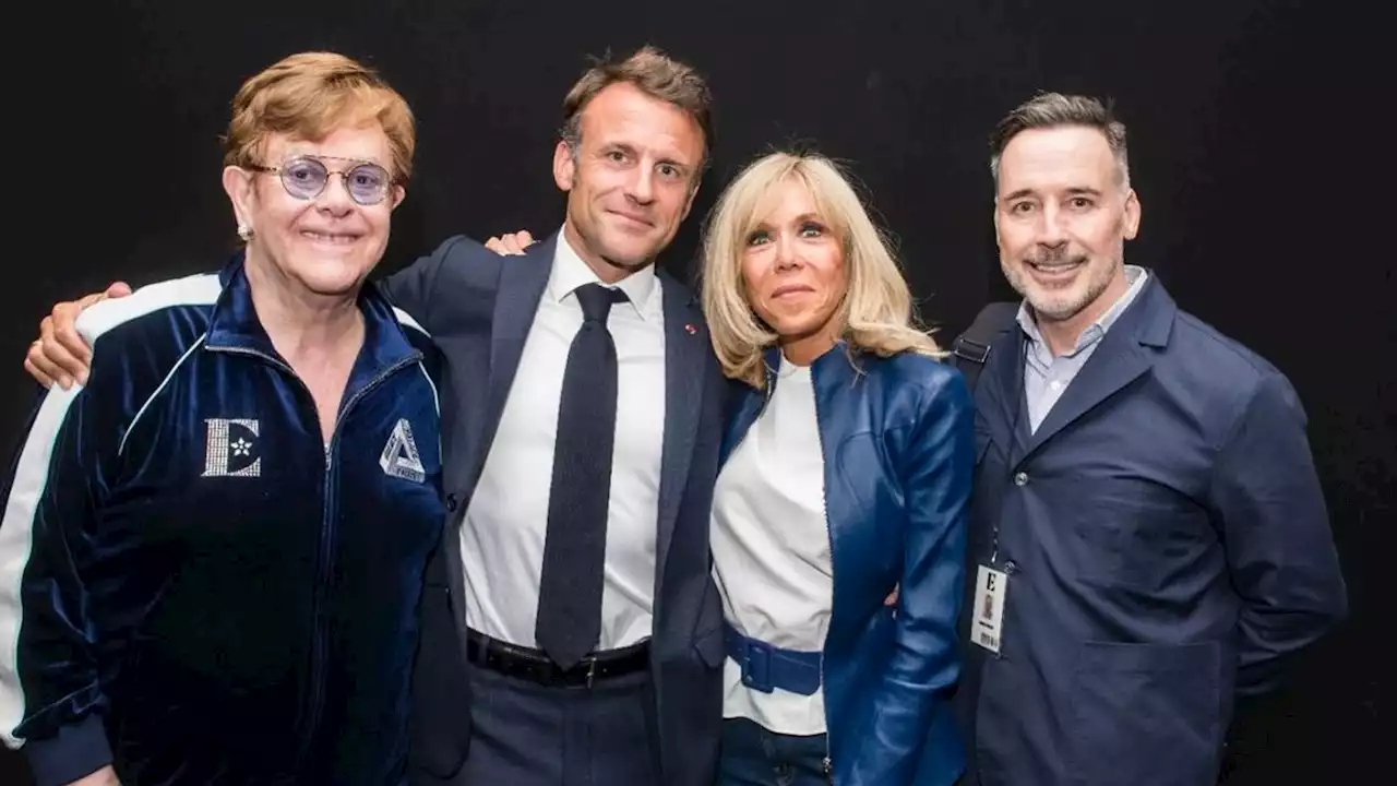 Macron seen dancing at Elton John gig as riots raged across France