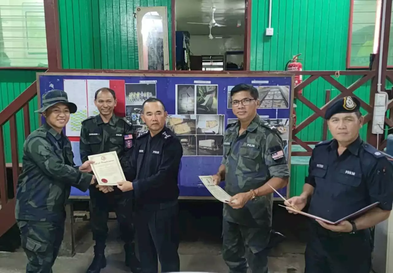 GOF intercepts over RM600K of smuggled goods at Sabah checkpoint