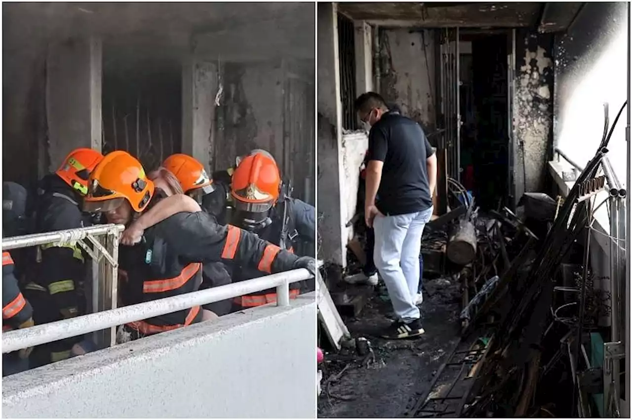 Bedok North fire that killed three likely caused by cigarette left on cardboard boxes