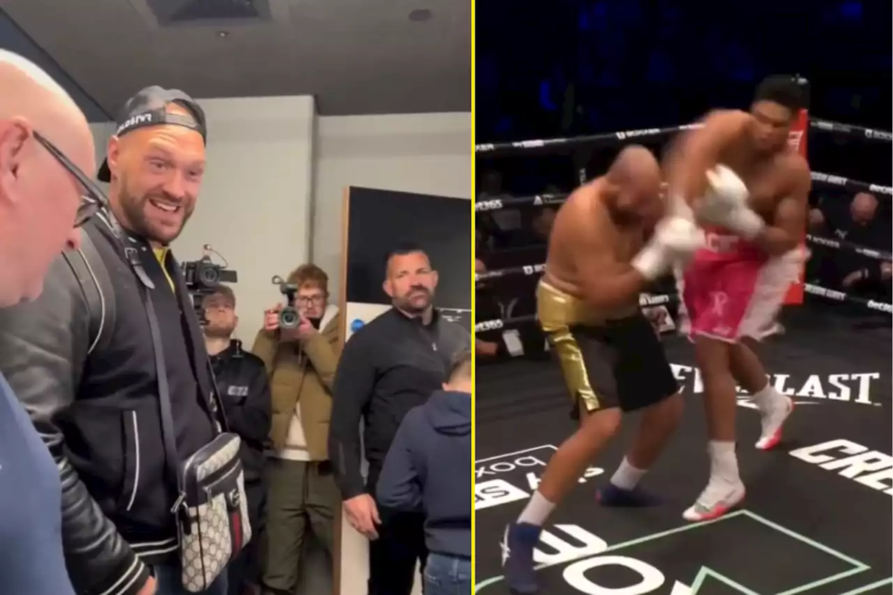 Heavyweight prospect scored brutal first round KO after receiving this advice from Fury