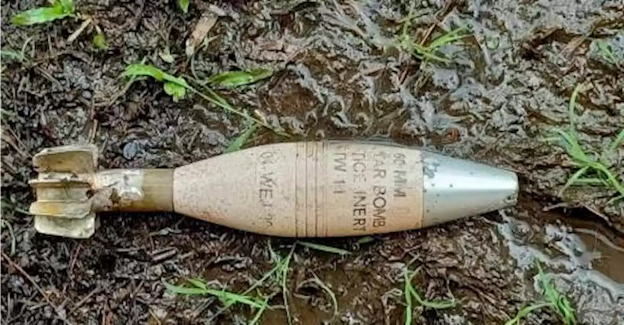 Mortar bomb found at Ipoh polo grounds