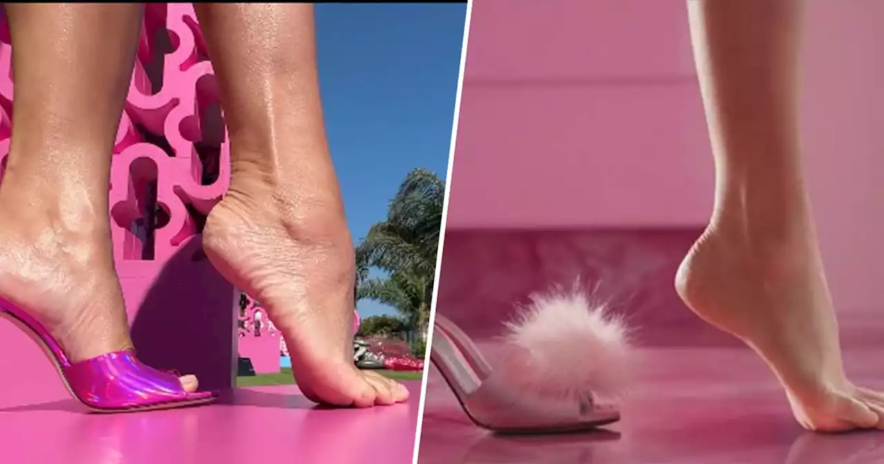 Chrissy Teigen attempts to recreate the viral 'Barbie' feet shot: 'Flawless'