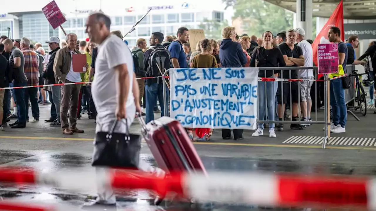 Airport strike in Geneva cancels dozens of flights