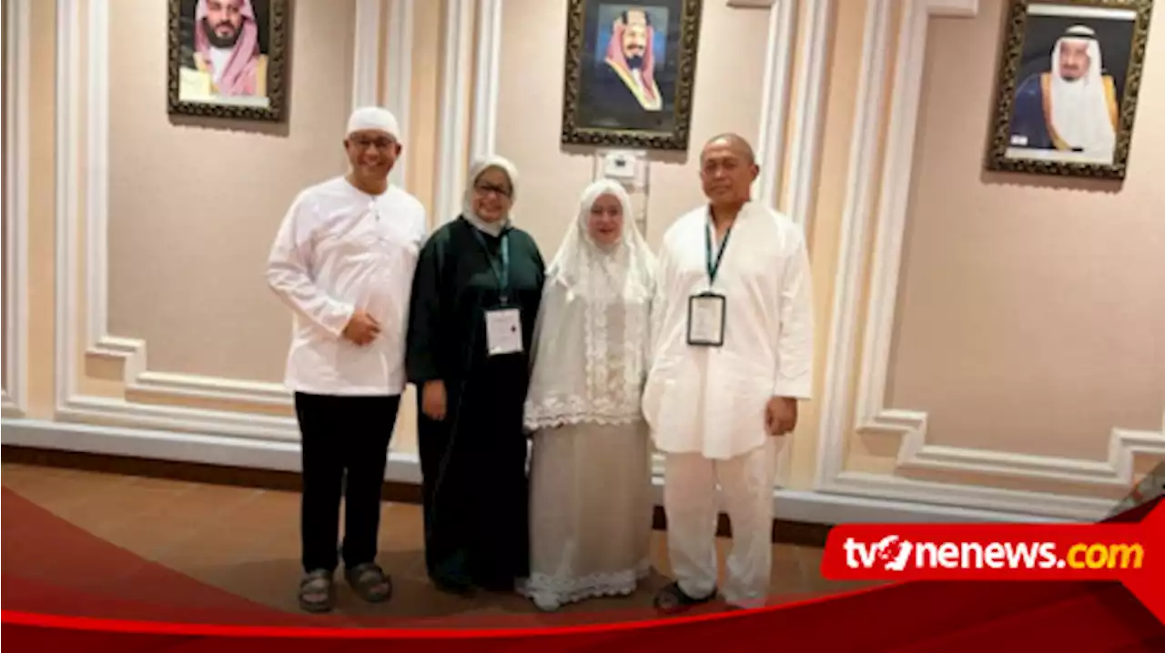 Anies Baswedan Foto Bareng Puan Maharani di Arab Saudi Seusai Lempar Jumroh