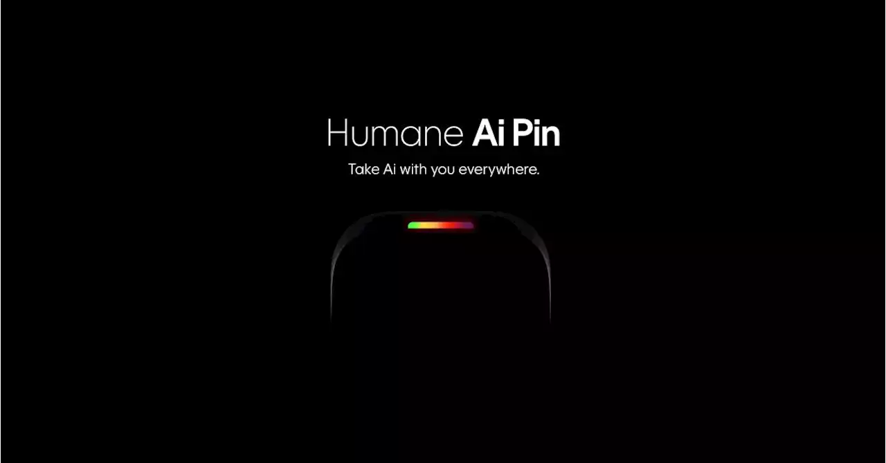 Humane’s first gadget is named the “Humane Ai Pin,” and it’s coming this year