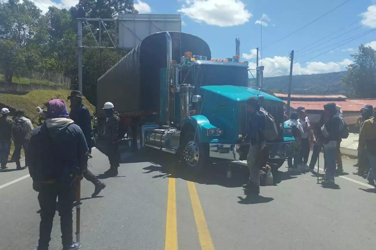 Rechazo en el Cauca contra comunidades que realizan bloqueos