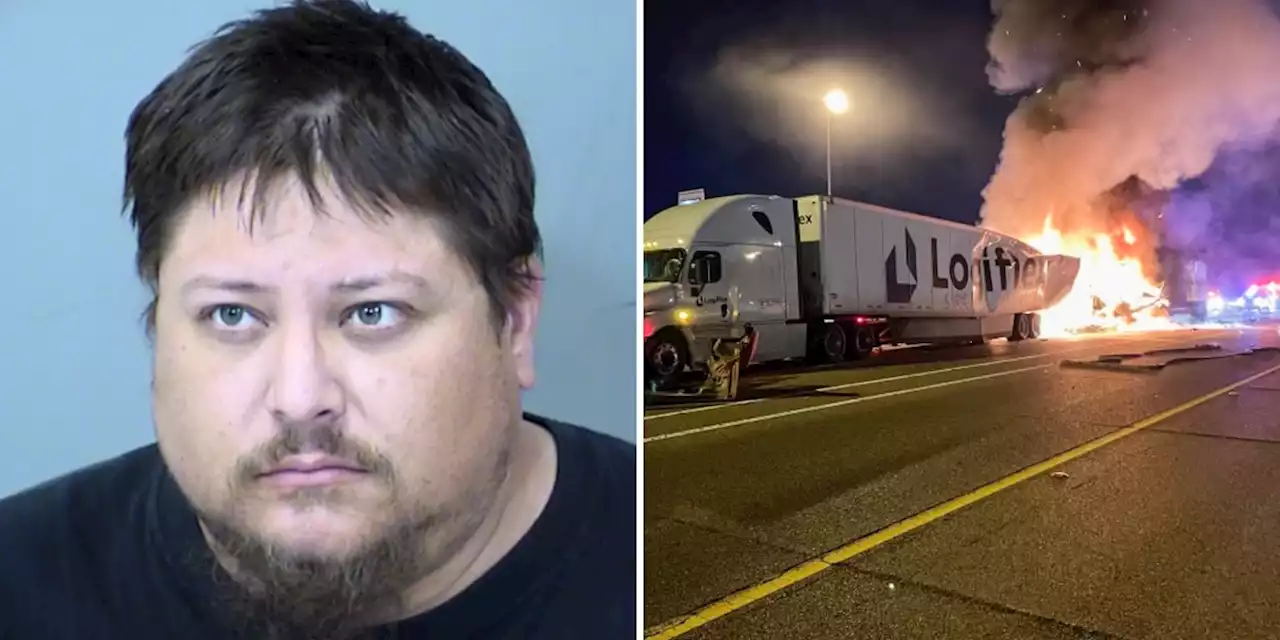 Truck driver was using TikTok when he caused crash that killed 5, officials say