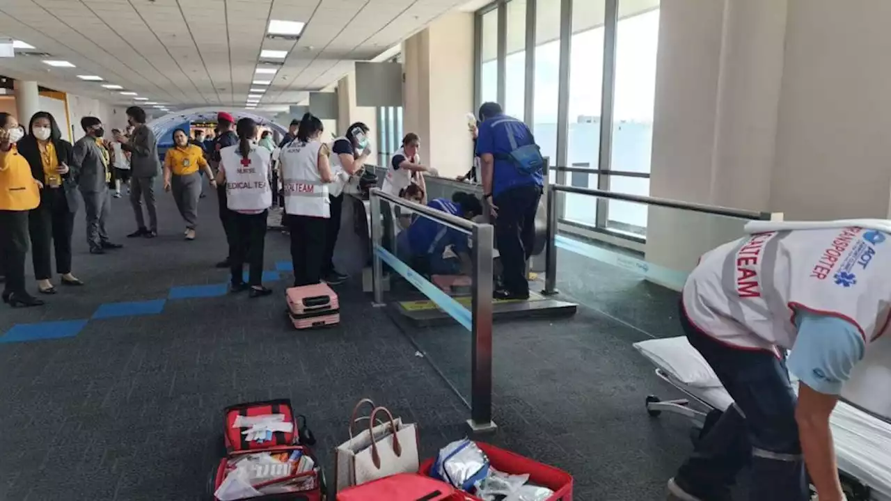 Woman’s leg amputated after becoming trapped in Thai airport moving walkway