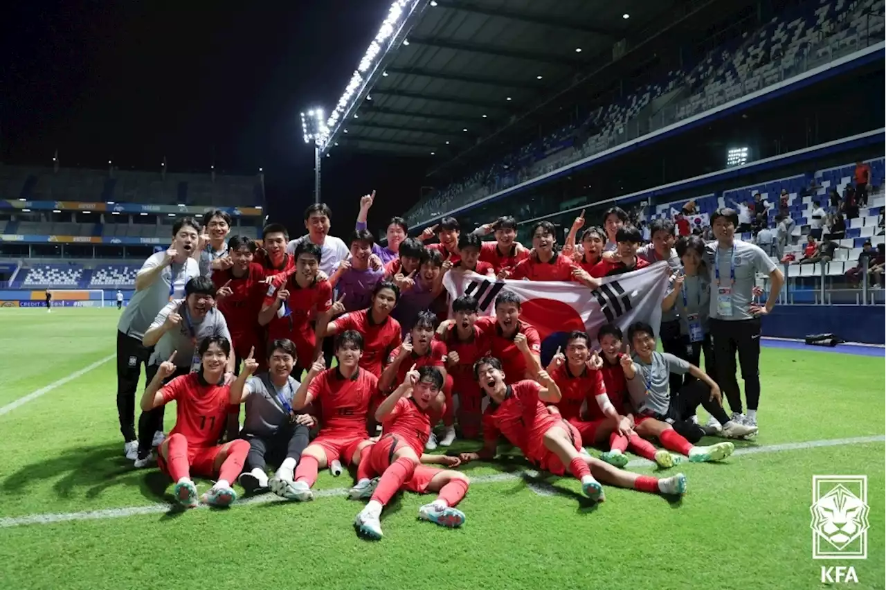 변성환호, U-17 아시안컵 우승 정조준…한일전 6경기 무승 끊기 | 연합뉴스