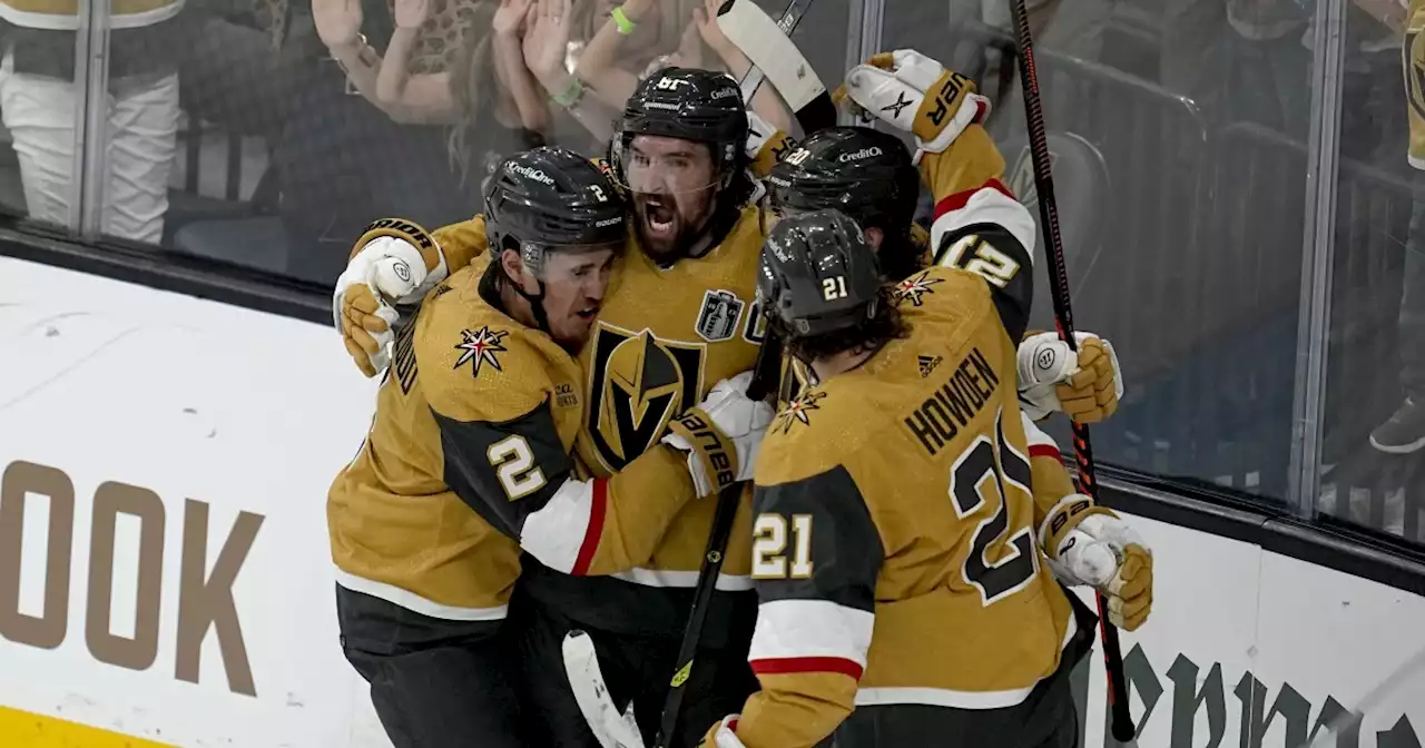 Vegas Golden Knights come back to beat Florida Panthers in Game 1 of Stanley Cup Final