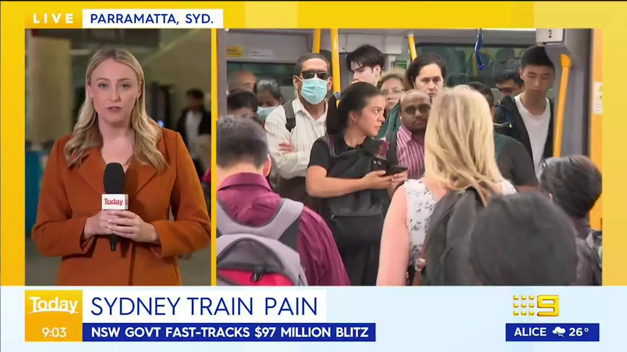 'It's a year of pain': Grim warning for train ﻿commuters in Sydney