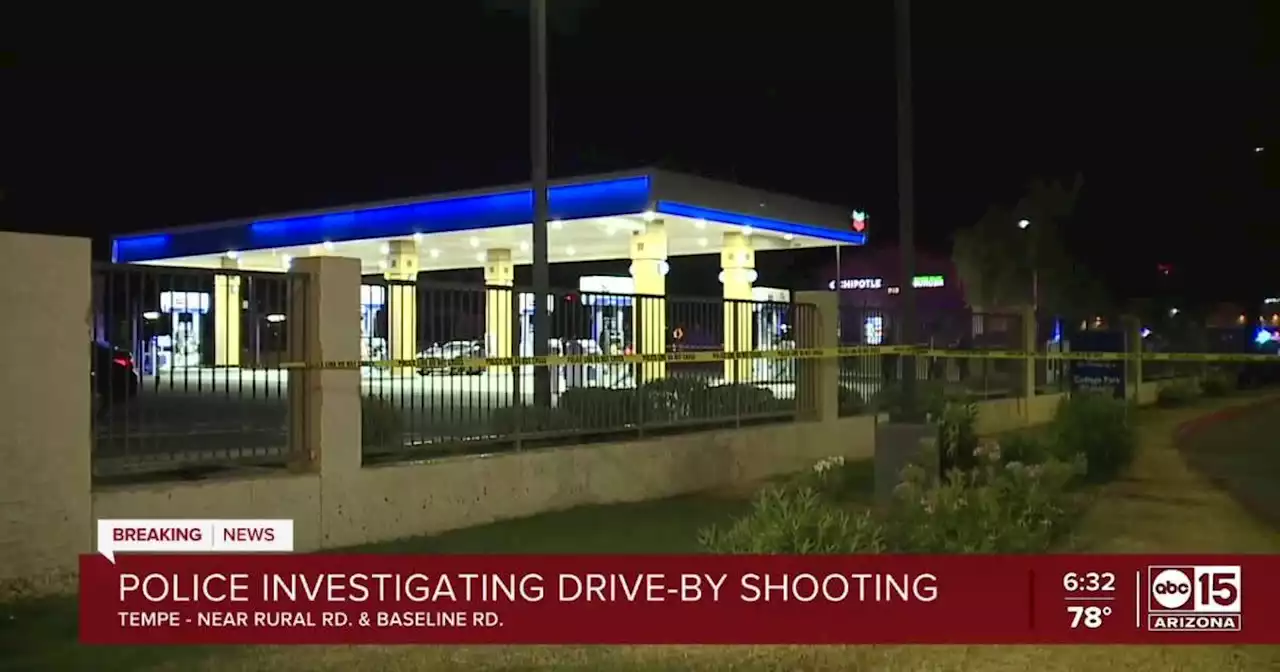 Man dead after drive-by shooting near Rural and Broadway roads in Tempe