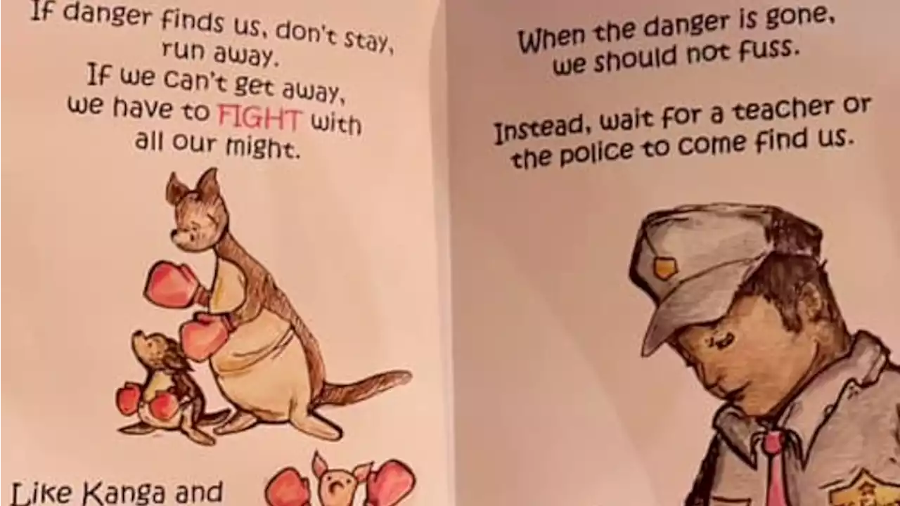 Why Winnie the Pooh is teaching Texas children how to navigate school shootings