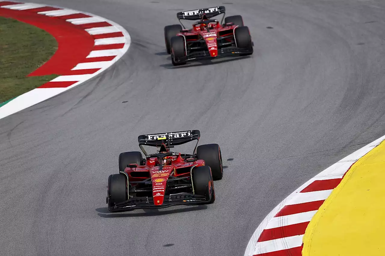 Ferrari F1 upgrades have not shown their best in Spain, says Sainz