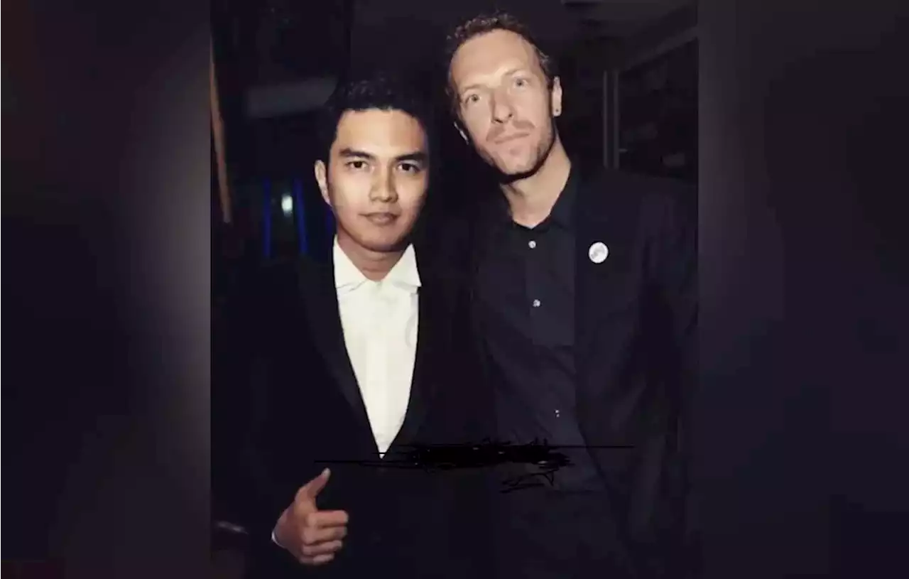 Posting Foto Bersama Chris Martin, Aldi Taher: Terserah Kalau Dibilang Editan!