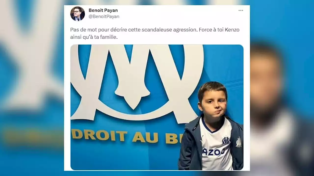 Ajaccio-OM: Benoît Payan dénonce la 'scandaleuse agression' subie par Kenzo et sa famille