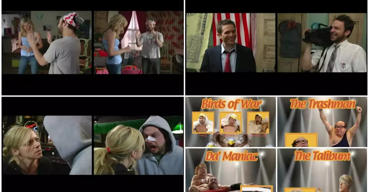 Always Sunny S16; From Bloopers to Greatness; Choose Your Fighter