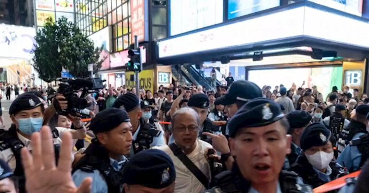 Hong Kong: Four Arrested for 'Seditious' Acts on Tiananmen Anniversary