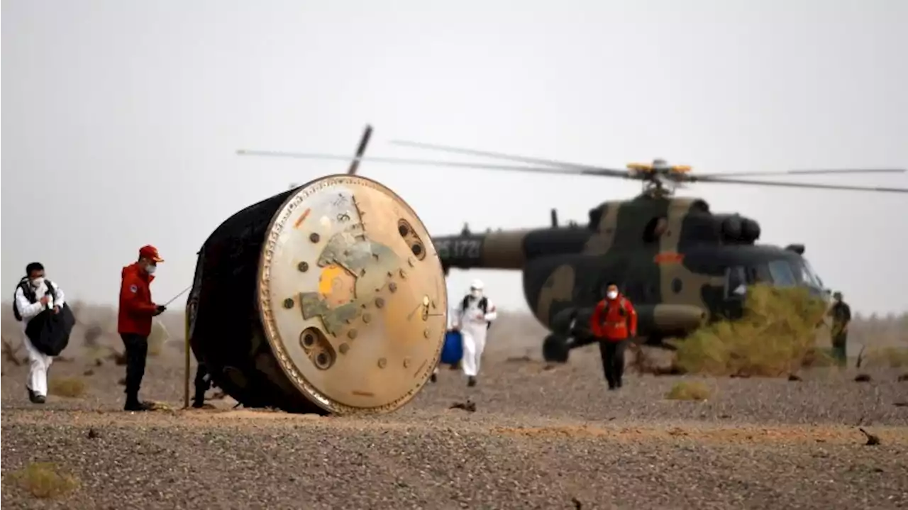 Sechs Monate im All: Drei chinesische Astronauten gelandet