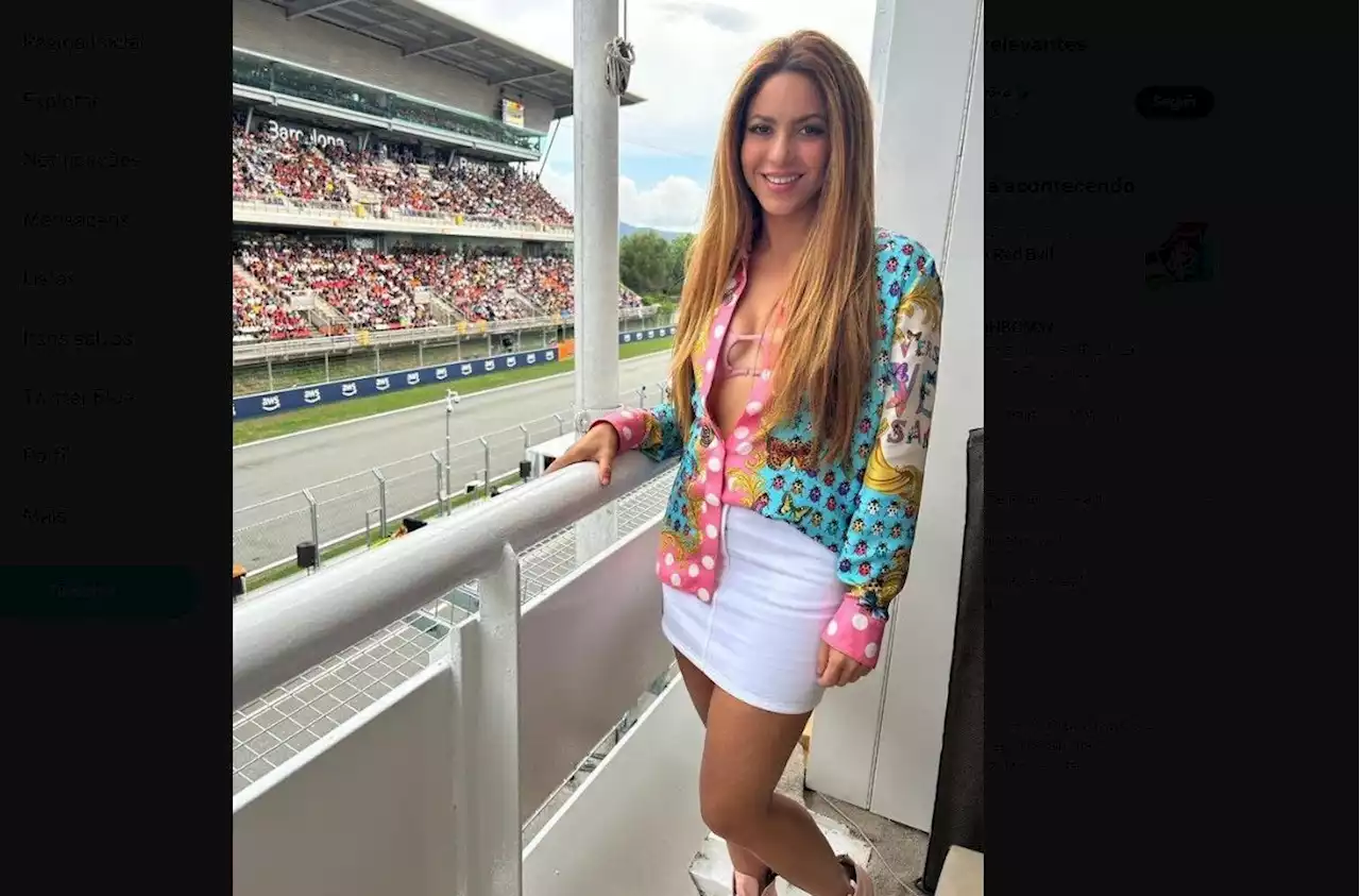 Shakira vai ao Grande Prêmio da Espanha em meio a rumores de romance com Lewis Hamilton