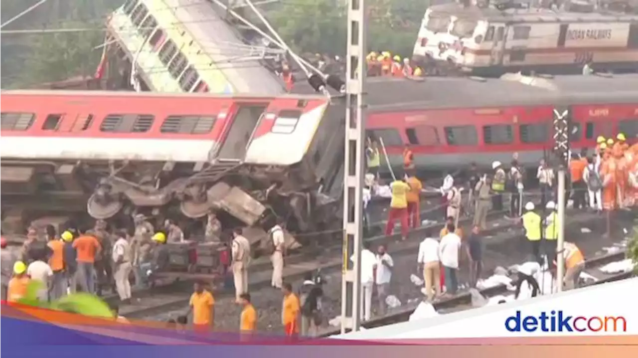 Kecelakaan Kereta di India Picu 288 Korban Tewas, RS Kehabisan Ruang Jenazah