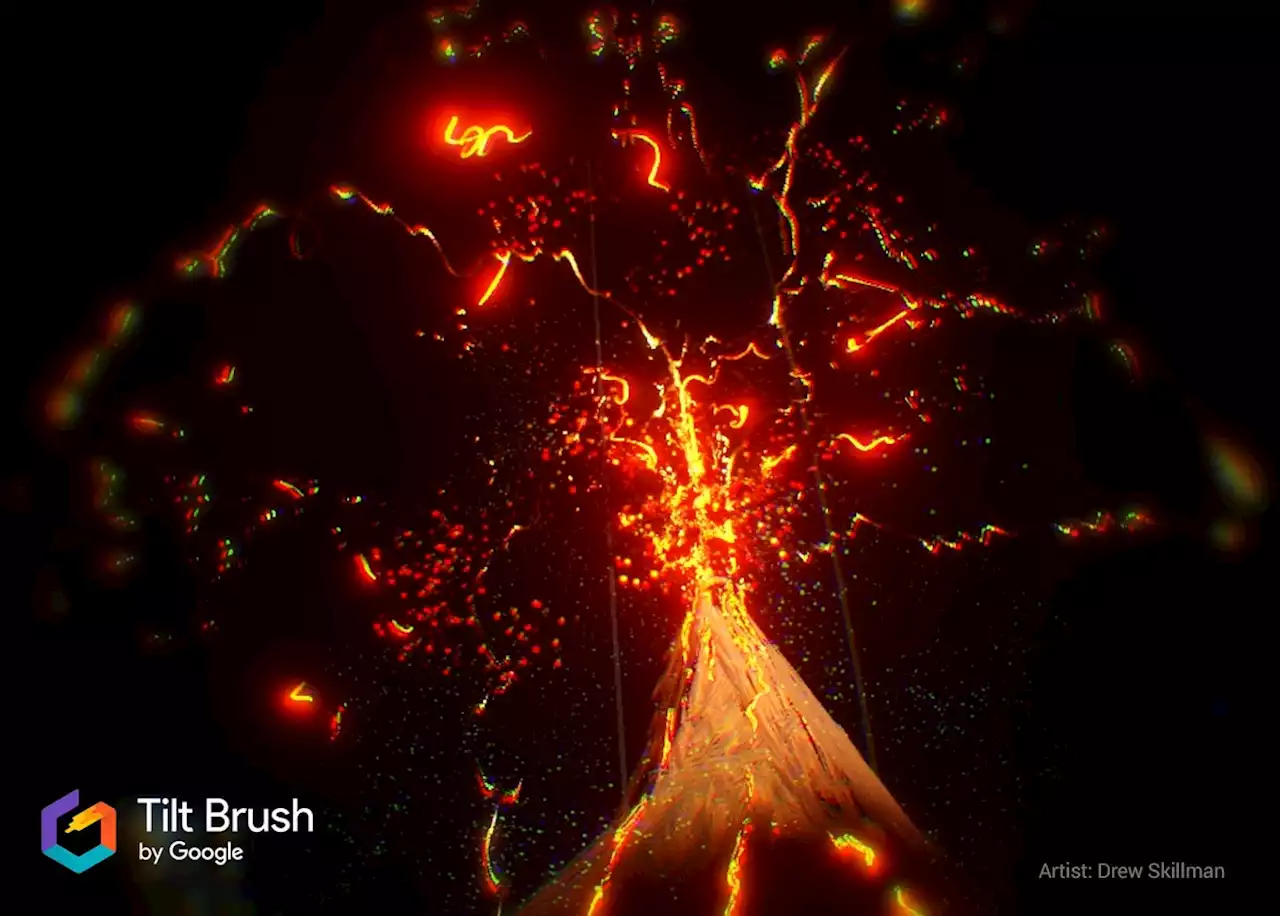 In Tilt Brush, the early wonder of VR remains undimmed