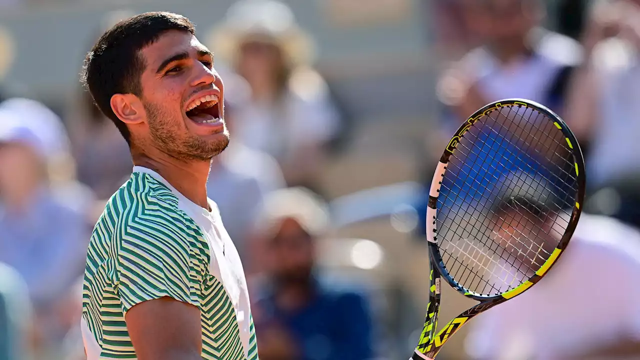 French Open 2023: Carlos Alcaraz lässt Lorenzo Musetti im Achtelfinale von Roland-Garros keine Chance