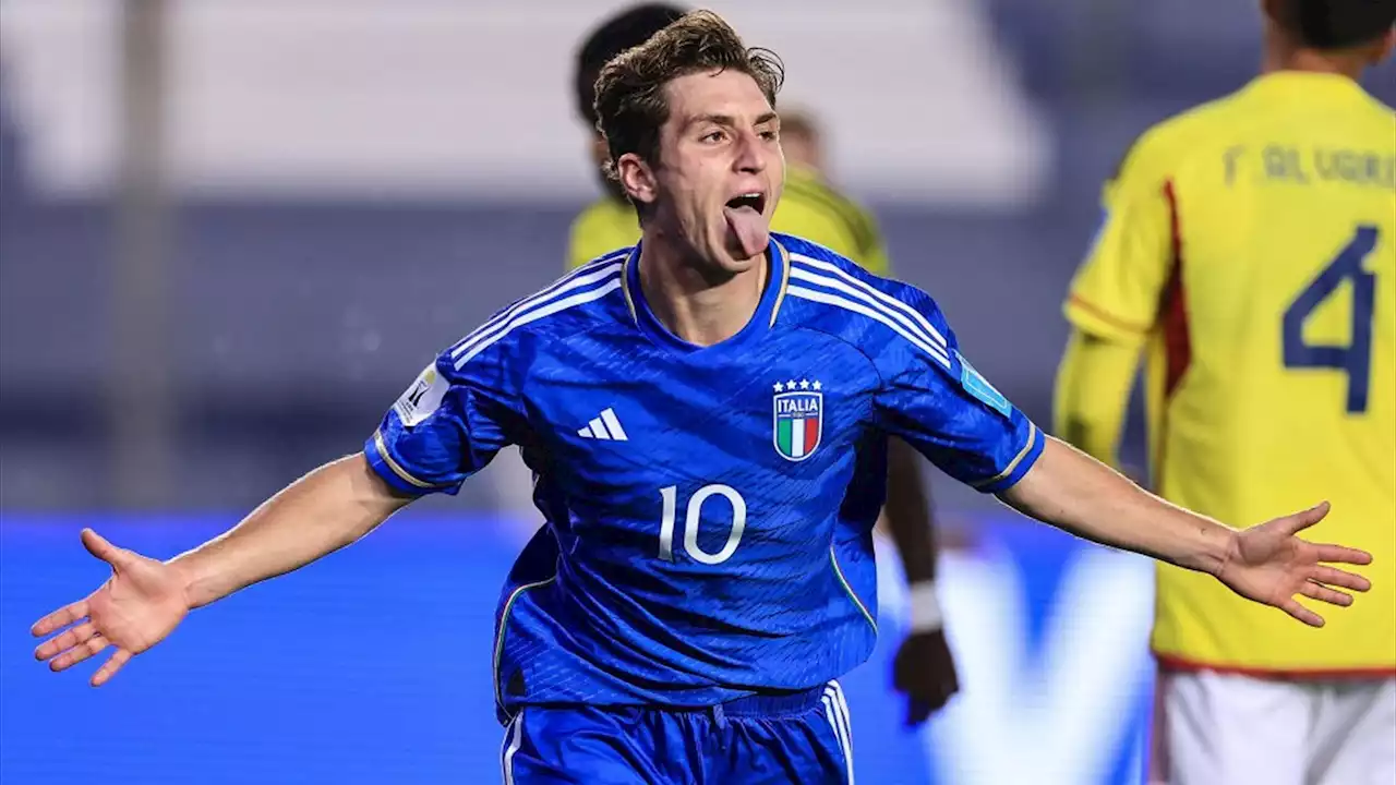 MONDIALI U20 - Colombia U20-Italia U20 1-3, Baldanzi e Casdei show: azzurri in semifinale