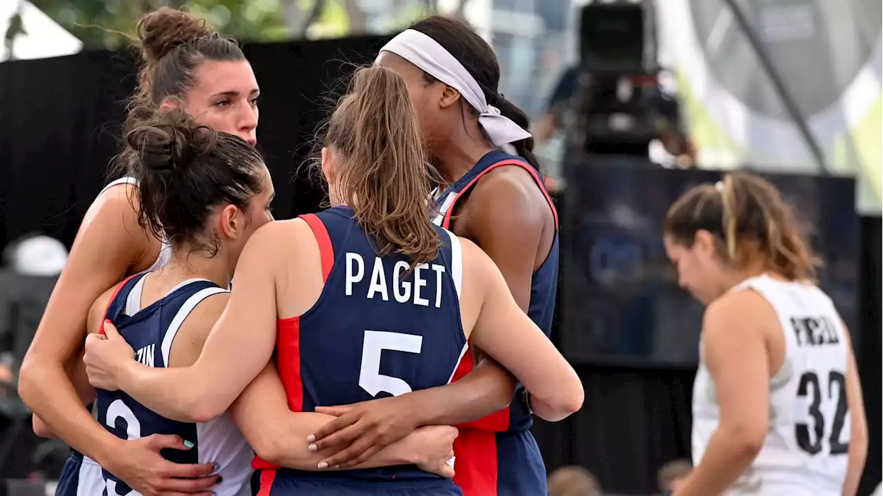 Basket 3x3 : l'équipe de France féminine vice-championne du monde après sa défaite en finale face aux Etats-Unis