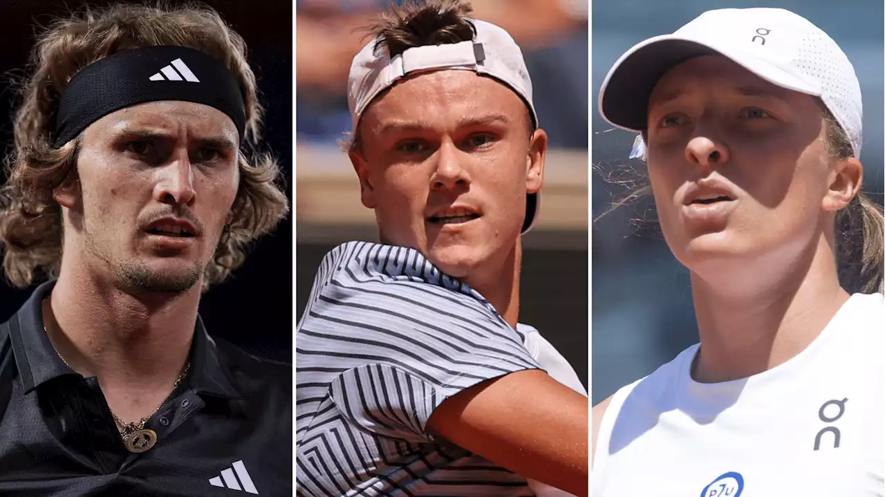 Le programme de lundi à Roland-Garros : Swiatek sur le Lenglen, Rune face à Cerundolo, le choc Dimitrov-Zverev en night session