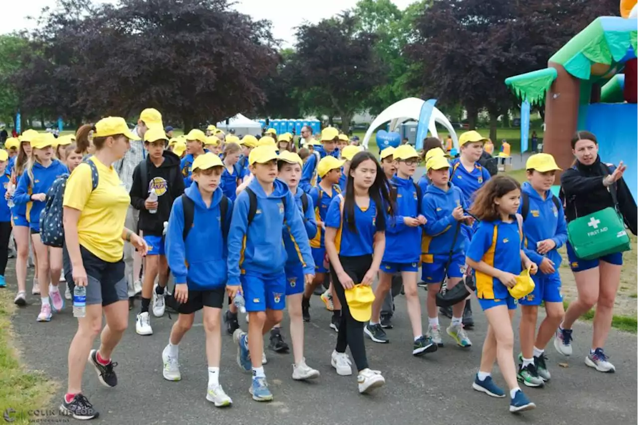 Glasgow school kids complete 5k in popular park for amazing cause