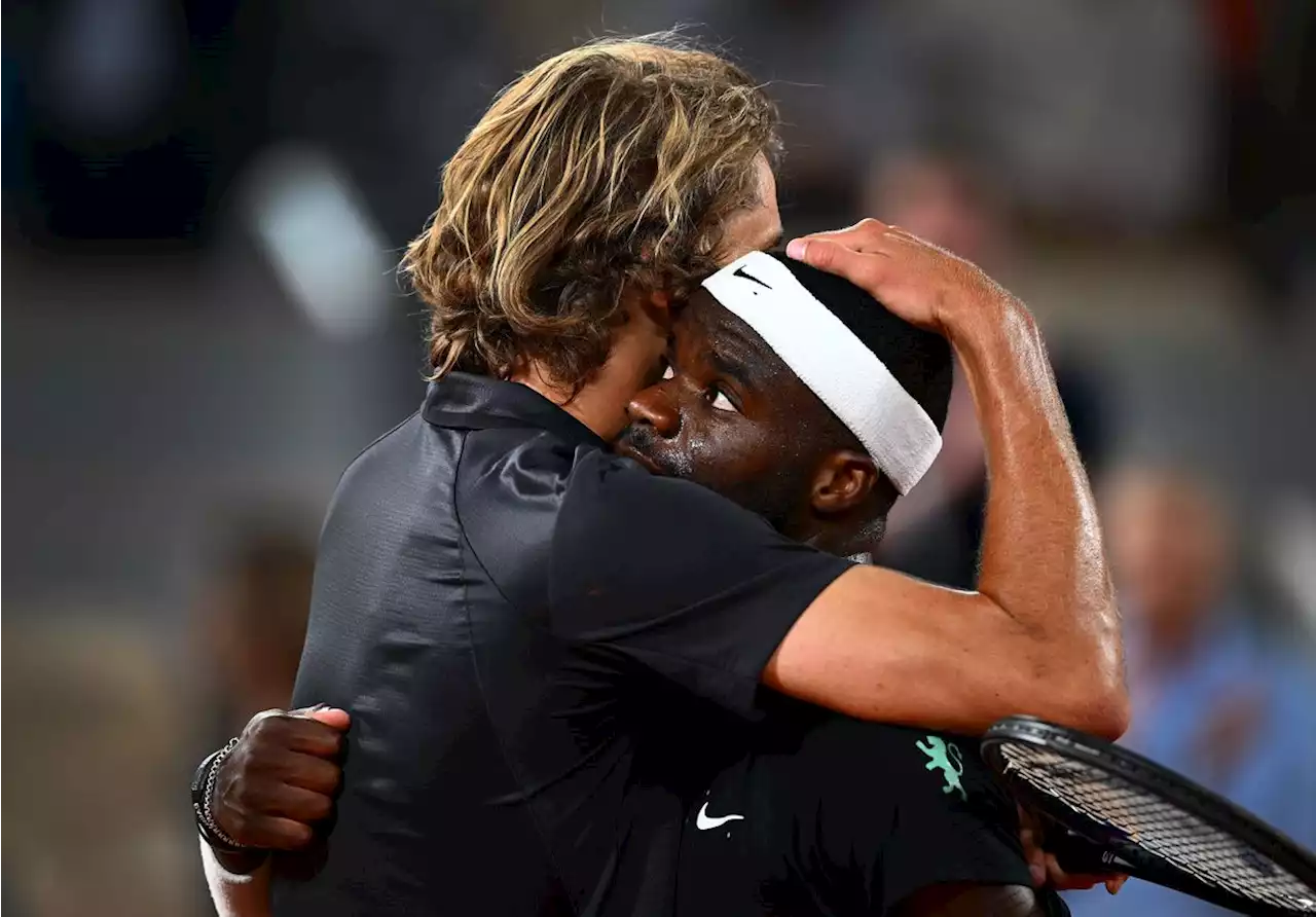 Frances Tiafoe’s loss to Alexander Zverev leaves zero American men in the French Open